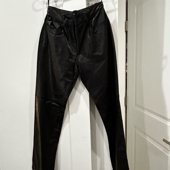 Ann Taylor leather pants - Picture 1 of 2